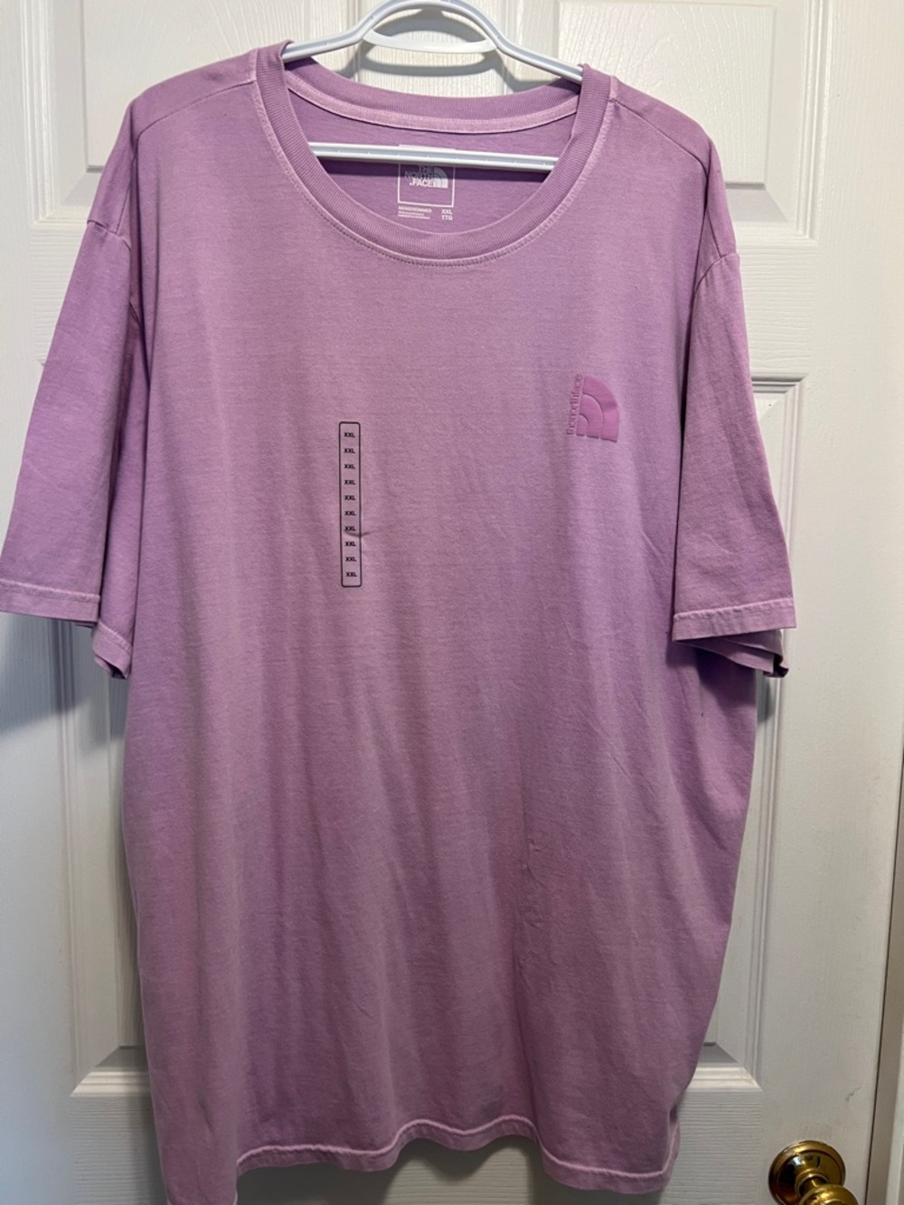 The North Face Men's Lavender Crew Neck Short Sleeve Tee